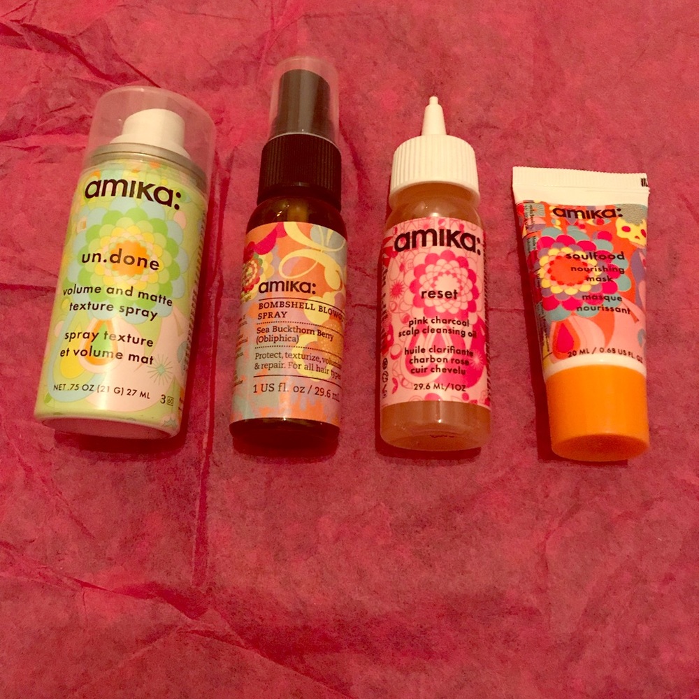 Amika Hair Care Sample Bundle!
